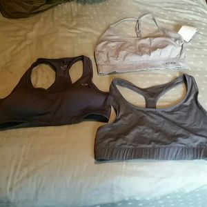 Three champion sports bras