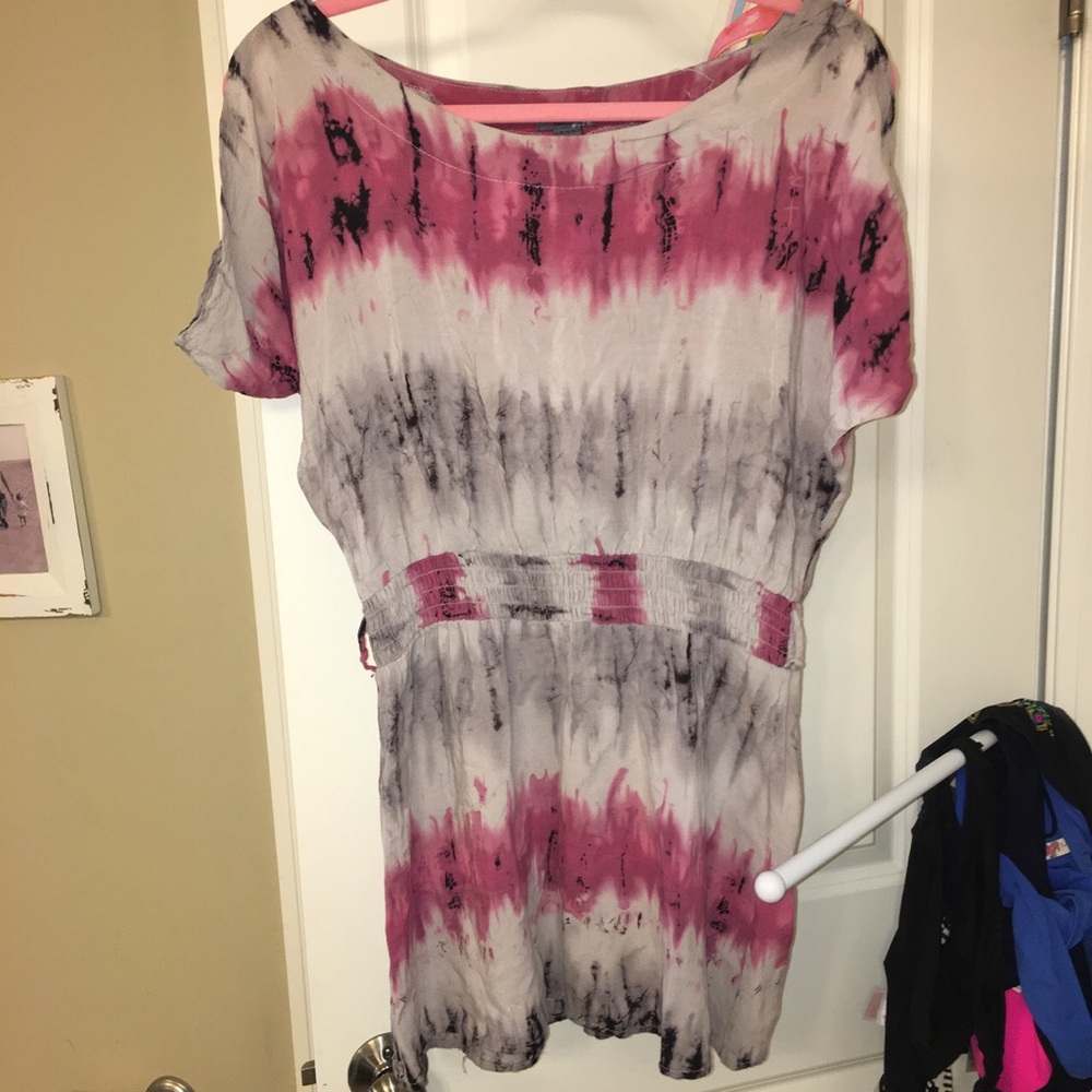 Women's tye dye dress