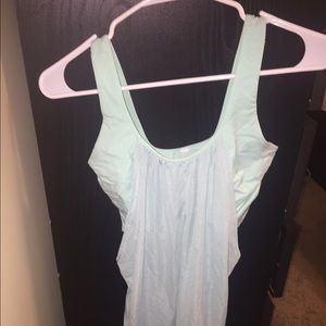 Mint color Lululemon tank