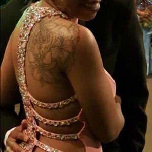 Coral dress size small!