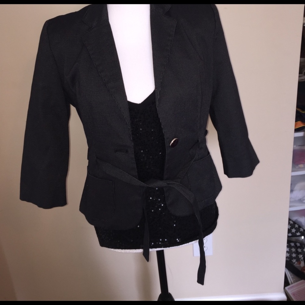 2 piece set! Express shirt small, jacket 4