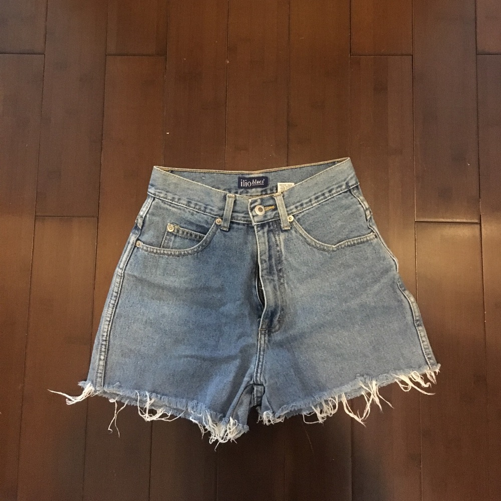 Home made mom jean shorts :)