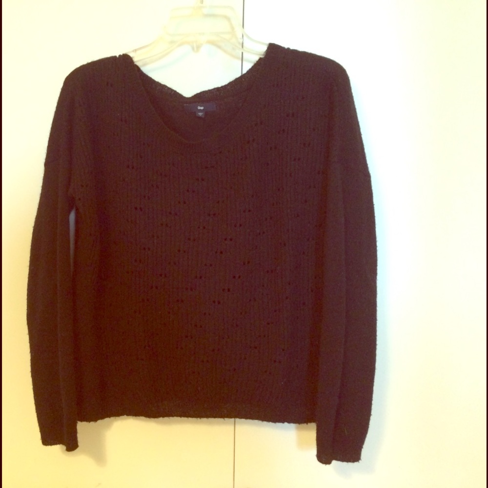 Gap S black sweater EUC
