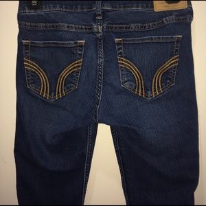 Dark washed jeggings!