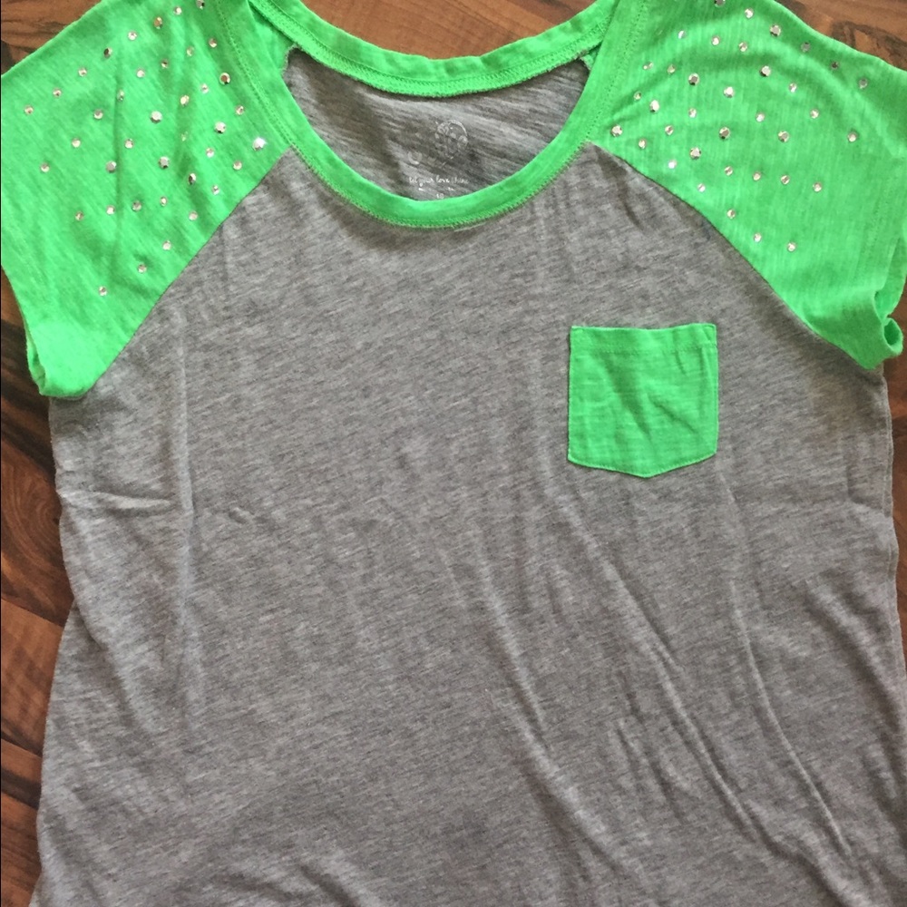 Girls, justice, size 18, short sleeve T