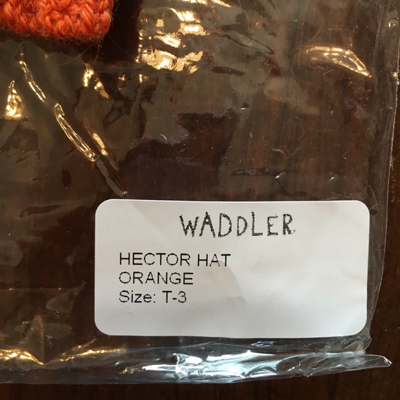 New waddler hector hat / burnt orange - Picture 3 of 3