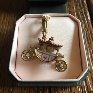Juicy Couture, Pink/Gold Princess Carriage Charm