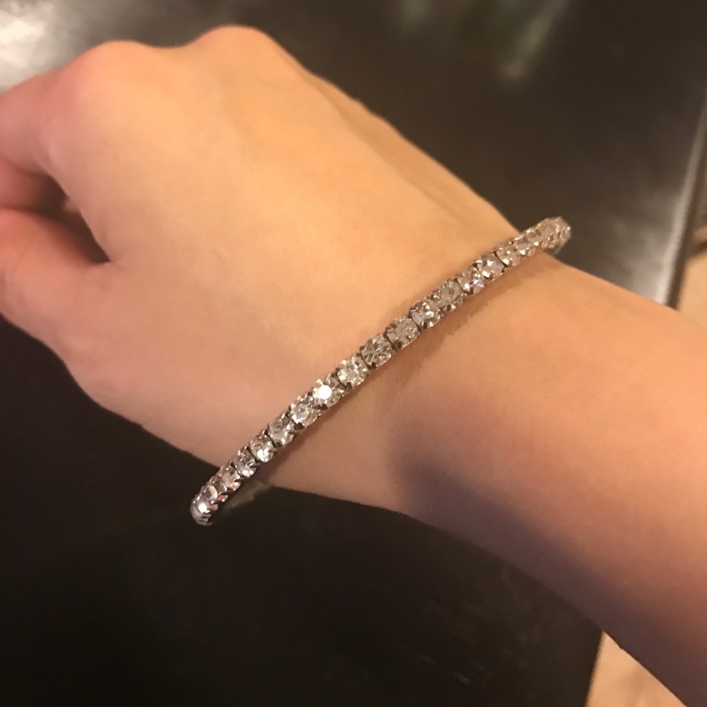 Rhinestone bangle !