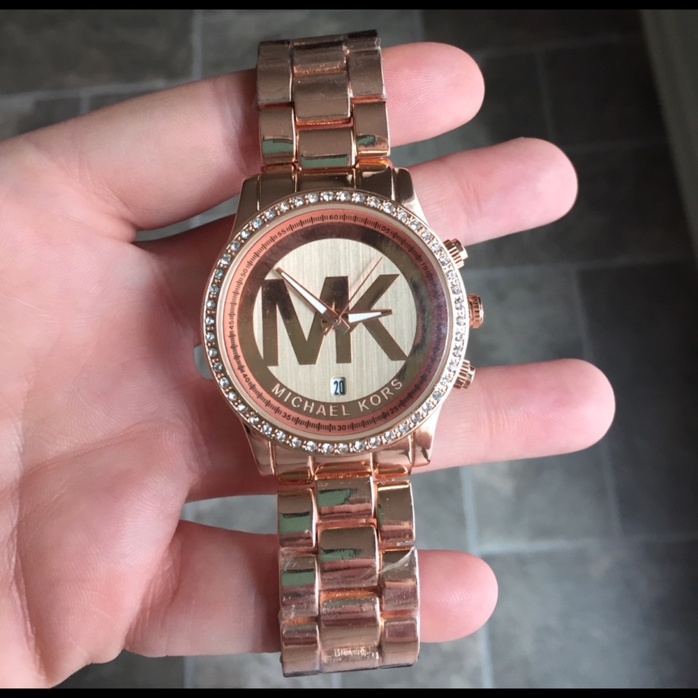 Michael Kors Rose gold watch