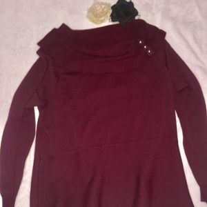 Burgundy Sweater