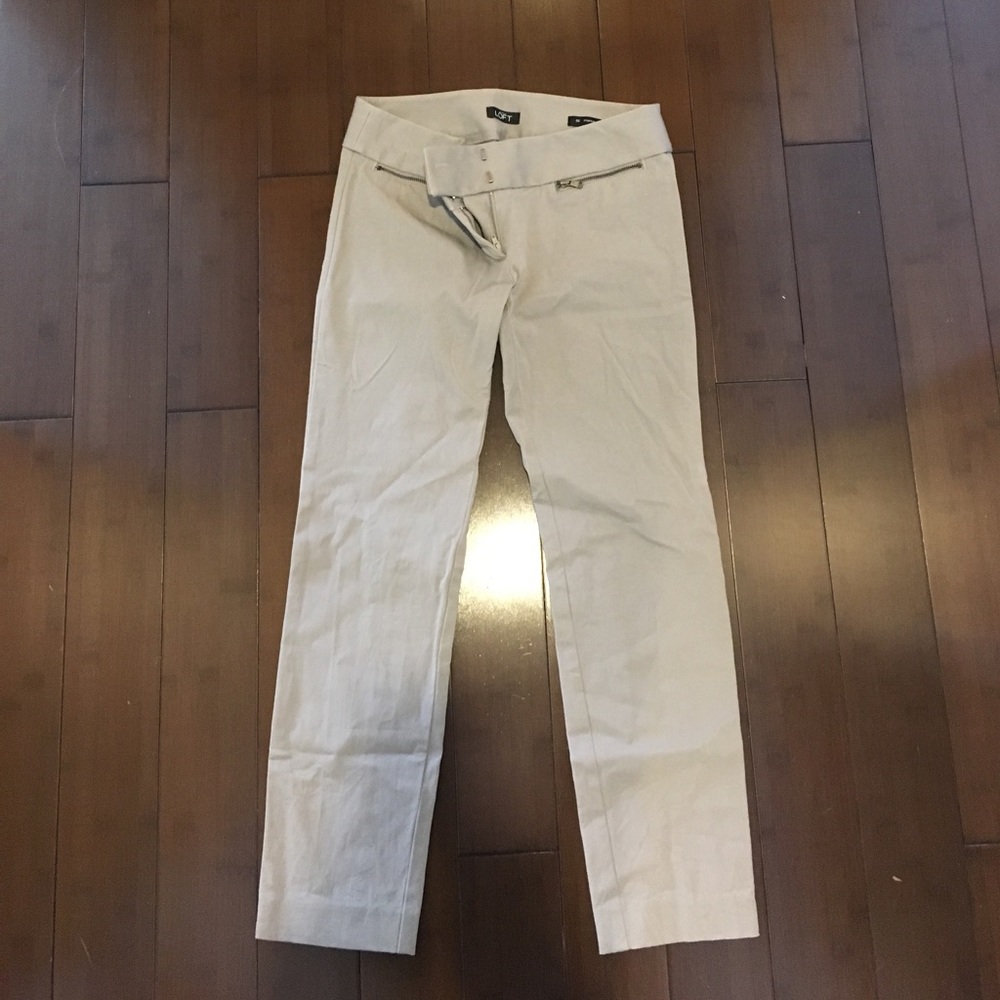 Nude/brown colored work pants!