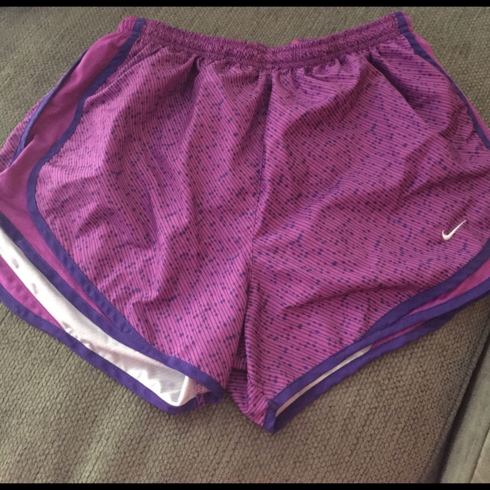 Purple Dri-fit Nike Shorts