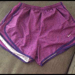 Purple Dri-fit Nike Shorts