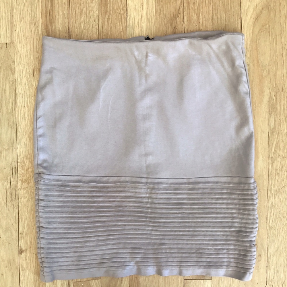 Premise Studio Taupe Skirt