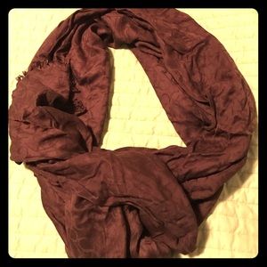 Brown CalvinKlein scarf