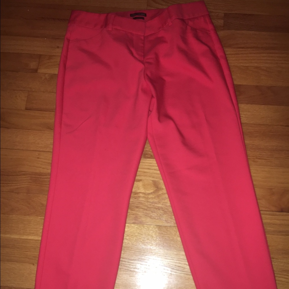 Red 🔥 straight dress pants