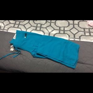 Pink flare yoga pants