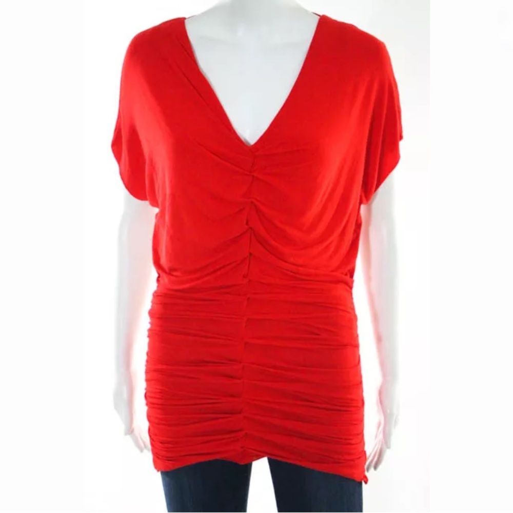 Bailey 44 Ruched Top Blue Size XS