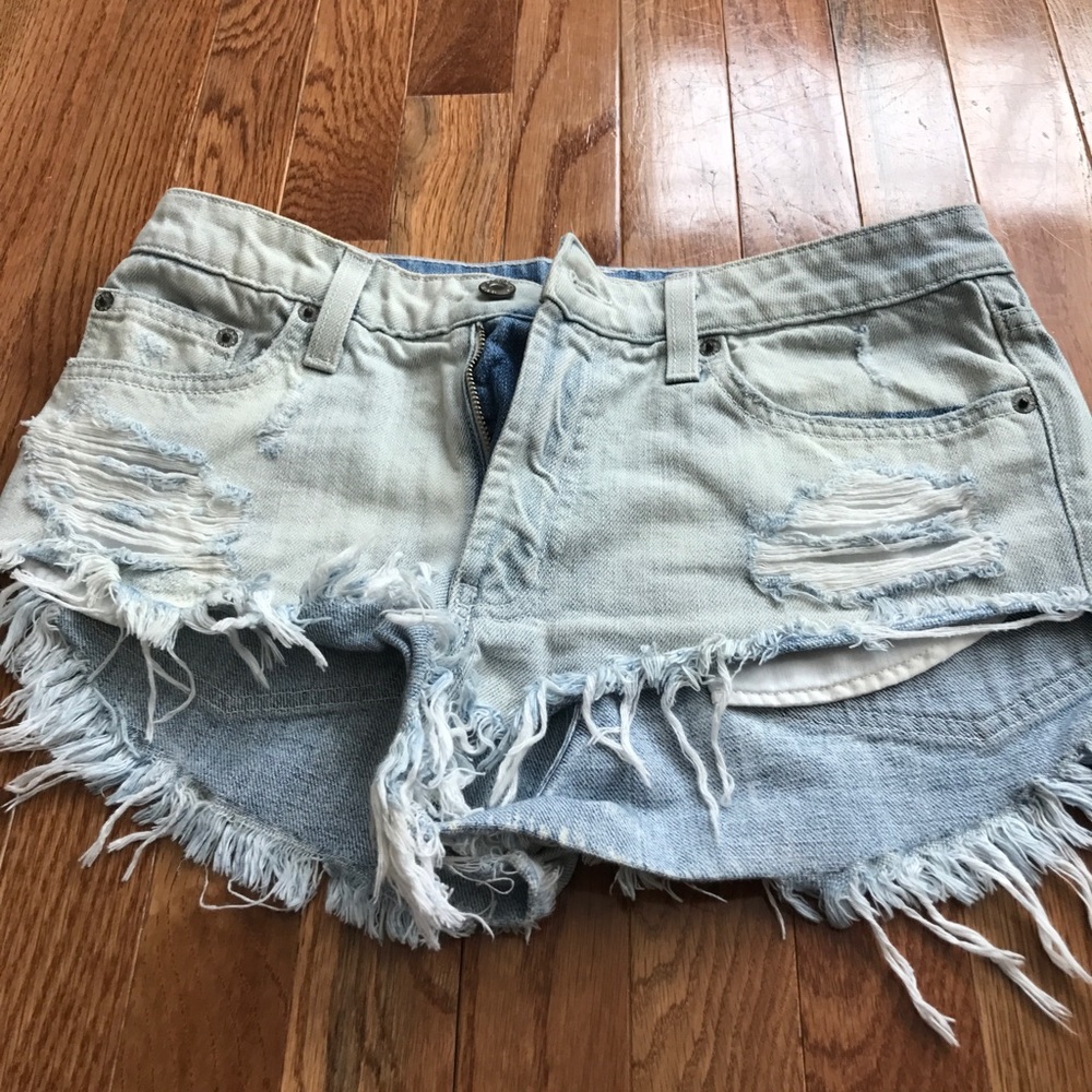 Jean shorts
