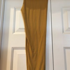 LLR mustard leggings