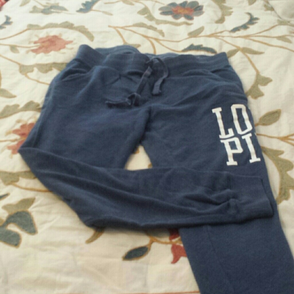 Victoria Secret LOVE PINK cuffed sweatpants
