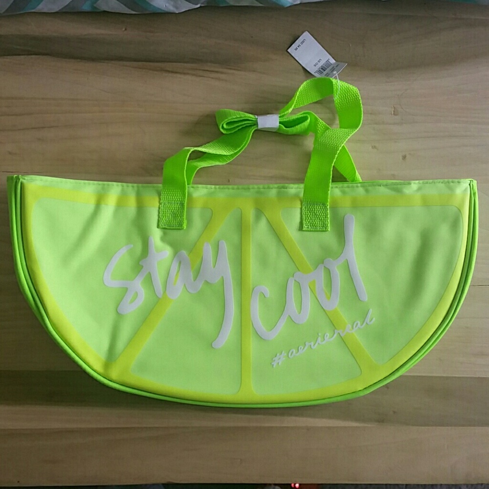 Lime wedge cooler bag