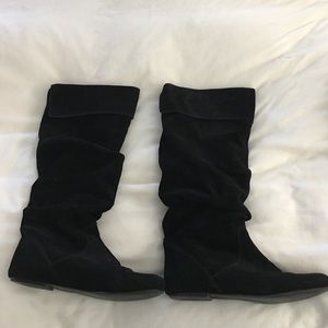 Steve Madden slouchy suede boots