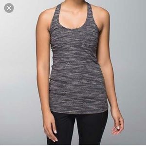 Lululemon Cool Racerback - striped tank - size 6
