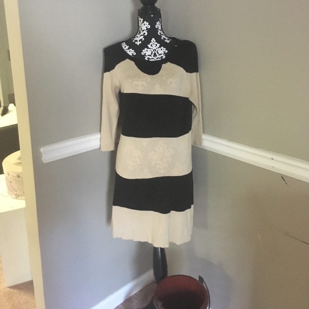 Kensie striped cotton dress