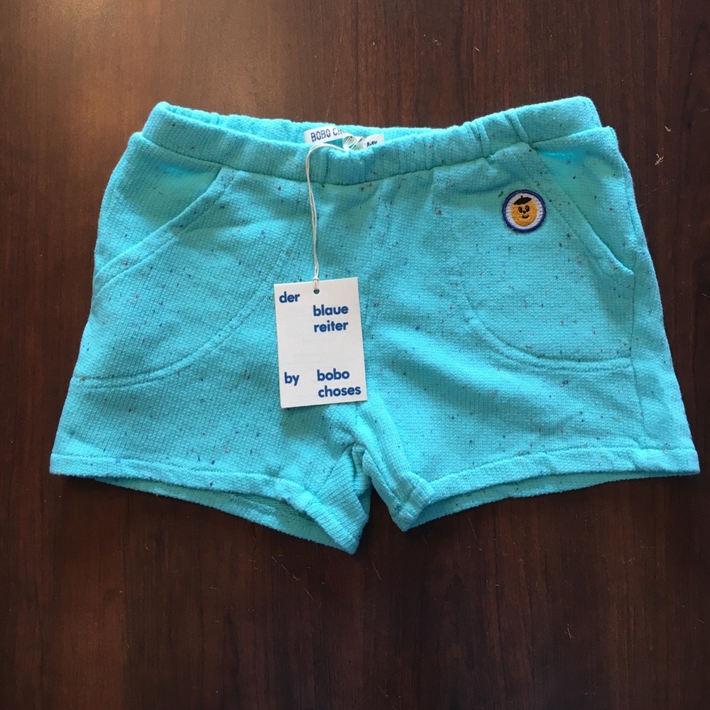 New Bobo choses art shorts / teal