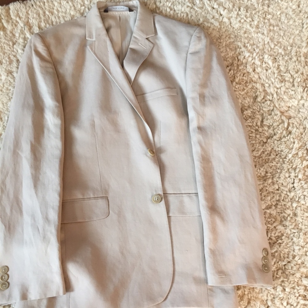 Boys Nordstrom linen two piece suit