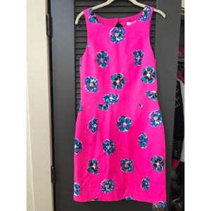 Lilly Pulitzer Kirkland Dress in Mambo Pink.
