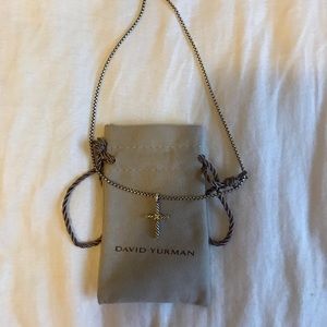David Yurman cross necklace