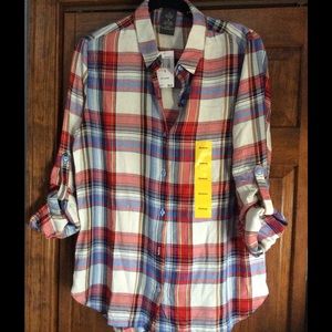 Plaid Button Down Shirt