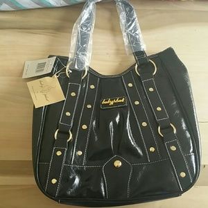 Black and gold baby phat bag