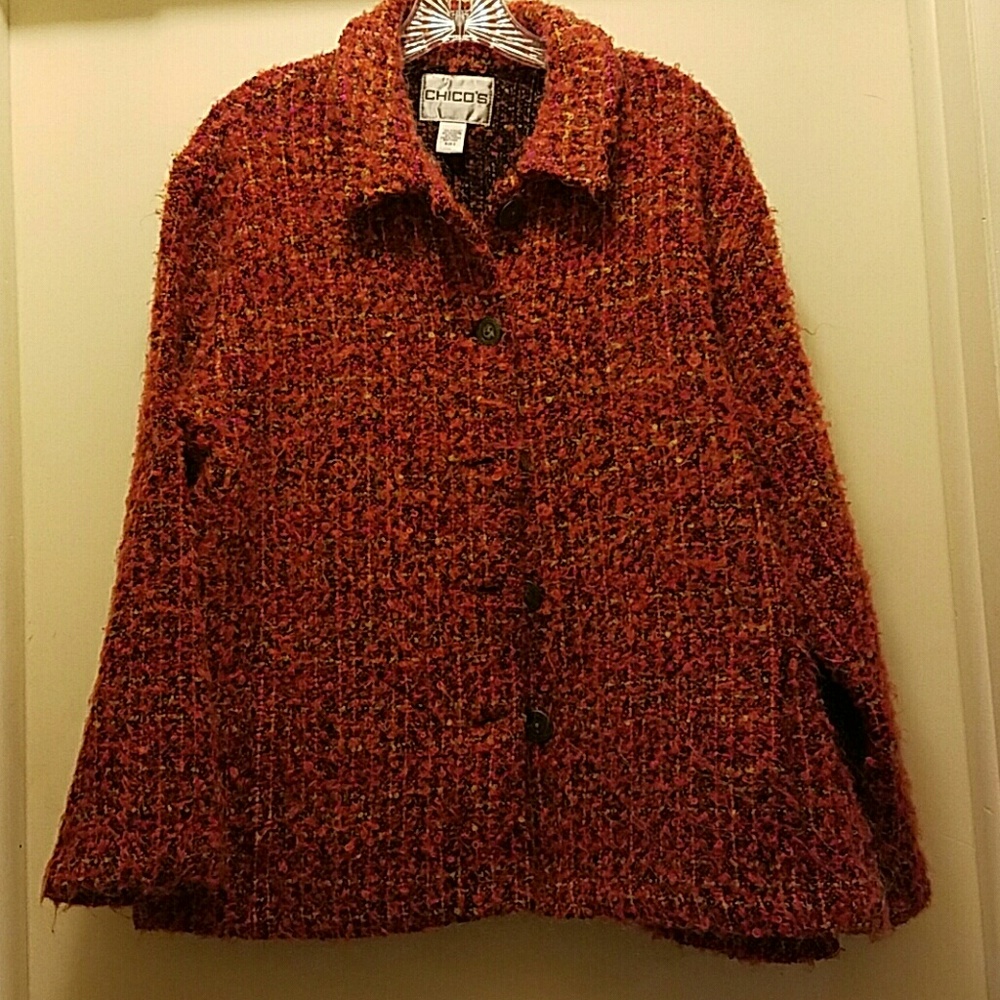 Woman's wool blend Chico's jacket
