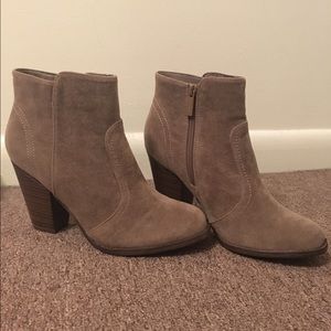 Brown Suede Heels