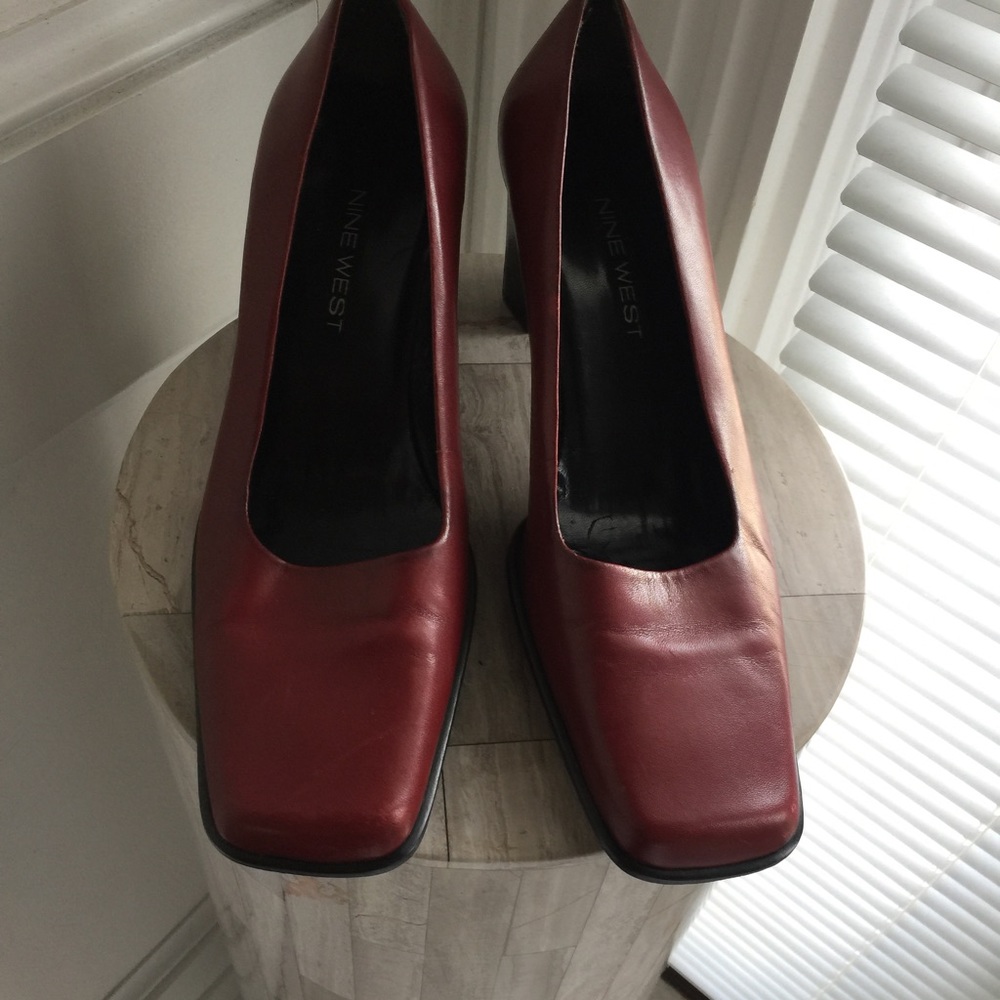 Nine West pumps.