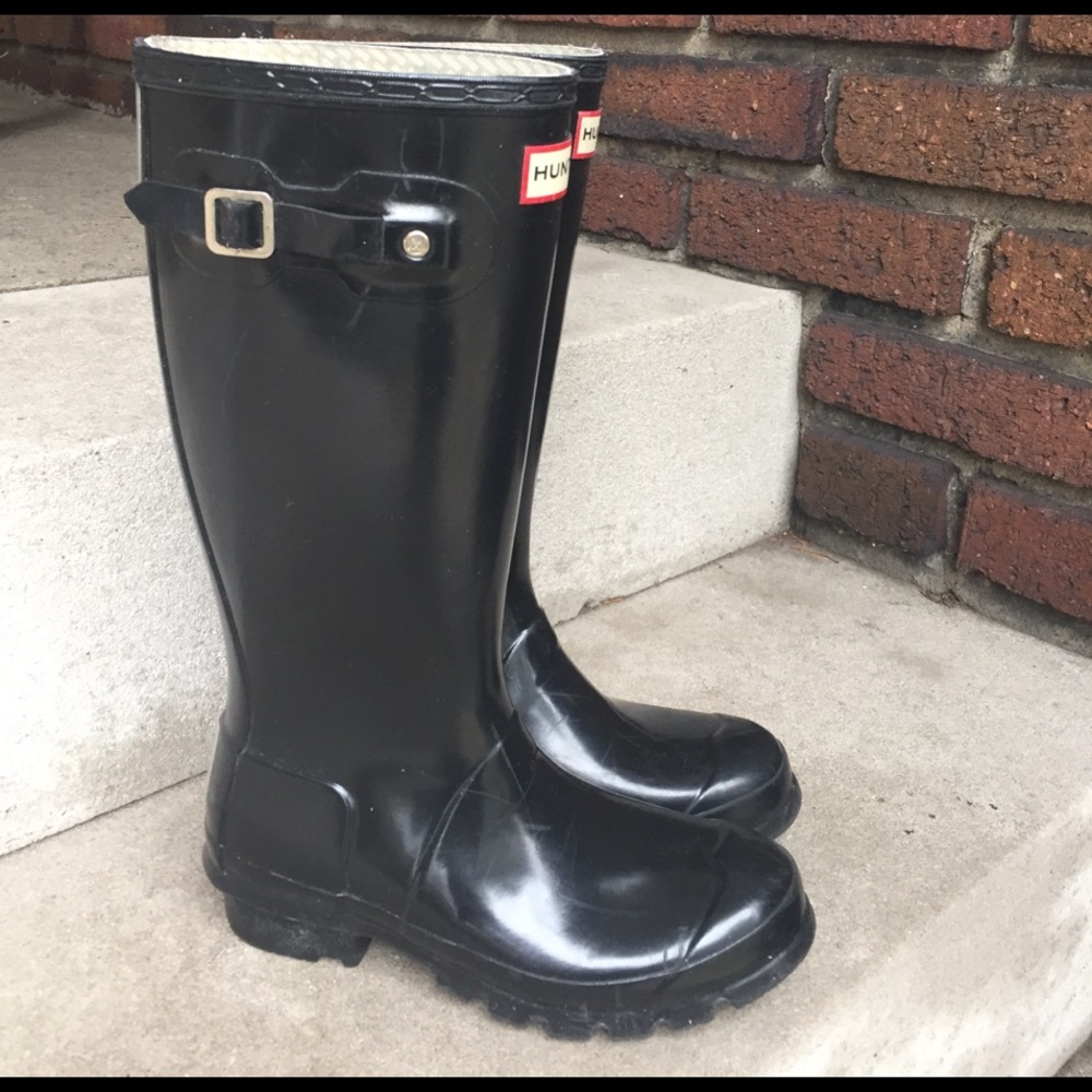 Hunter Kids Original Gloss Boots