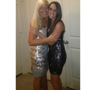 ABS by Allen Schwartz sequined dress