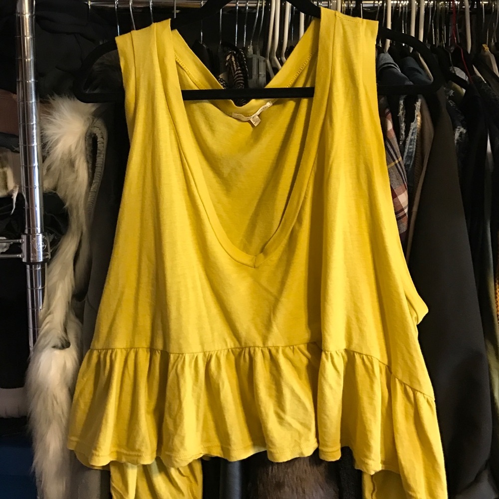 Yellow Urban Outfitters Tank