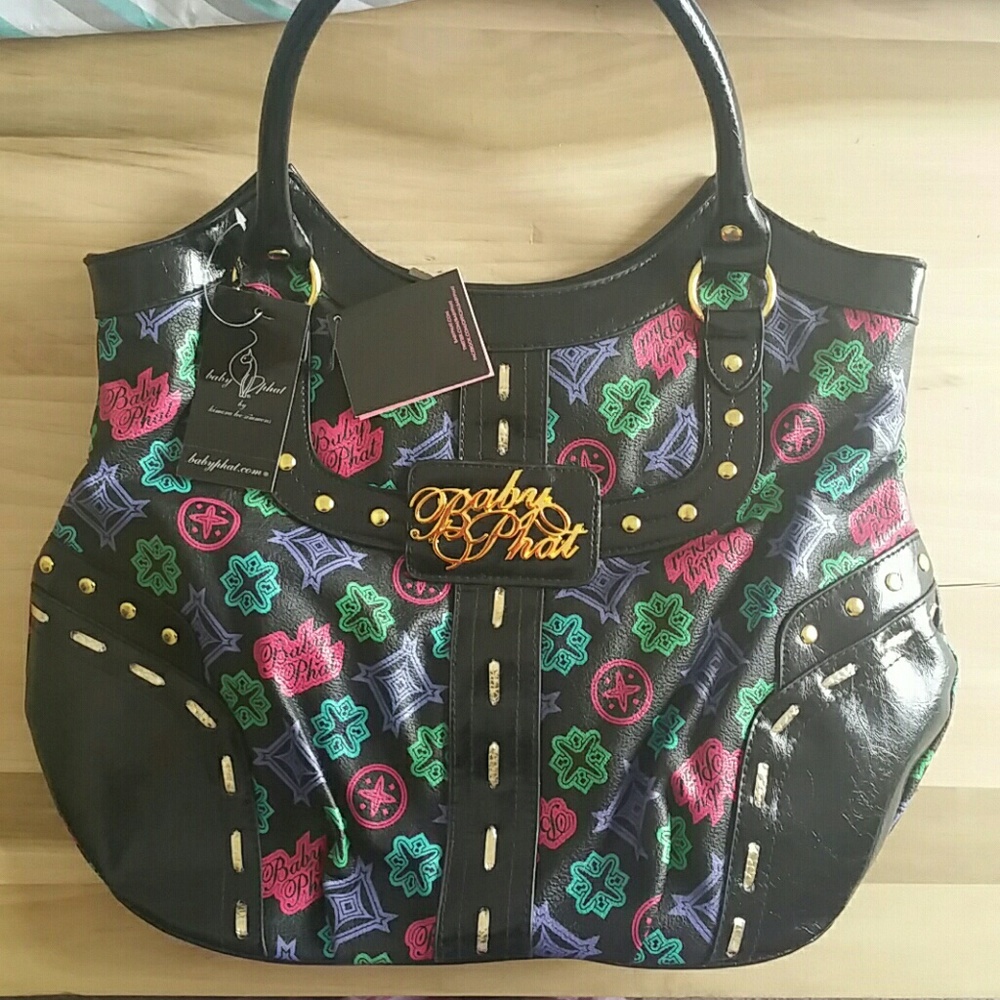 Colorful baby phat bag