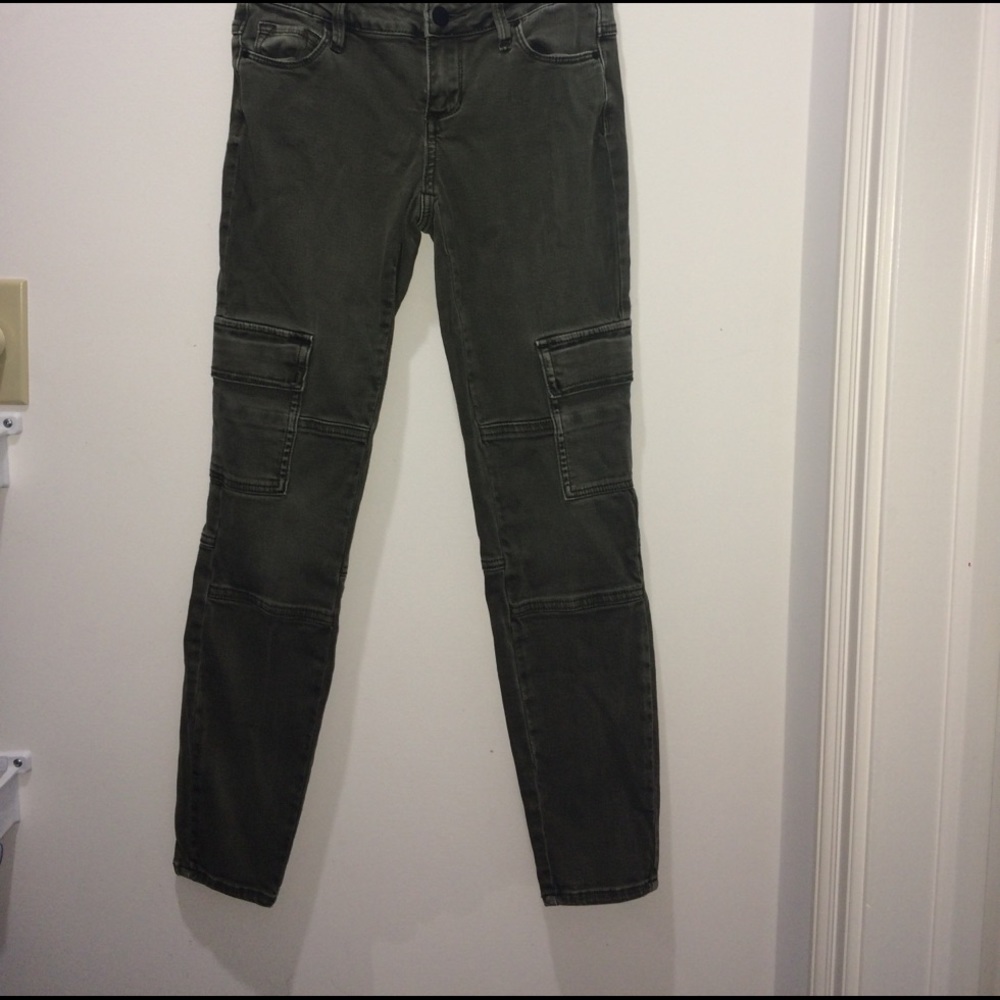 Green Cargo pants from PacSun