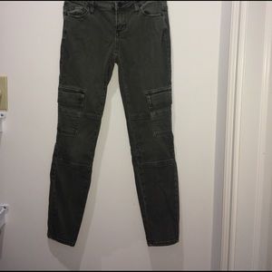 Green Cargo pants from PacSun