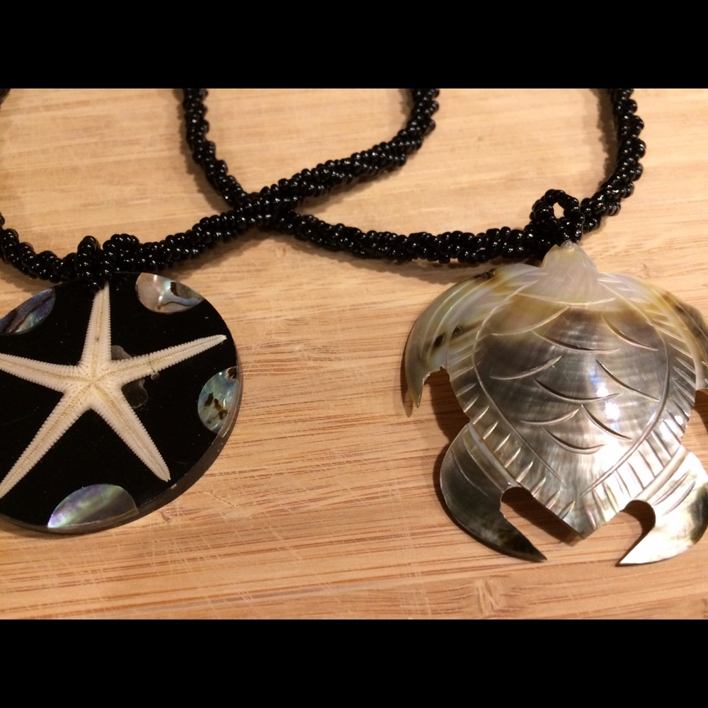 Two shell necklaces NWOT