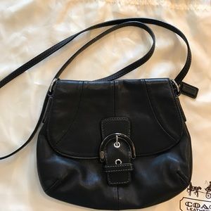 Authentic Coach Leather Crossbody- A+ condition
