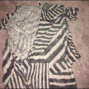 Short sleeve cardigan