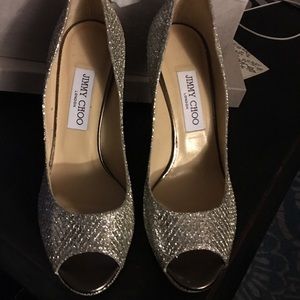 Dahlia Jimmy Choo Heals (NEVER WORN)