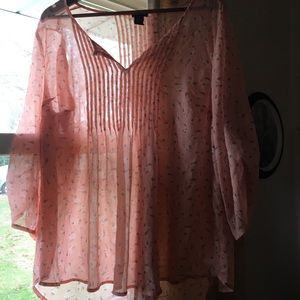 Flows peach tunic