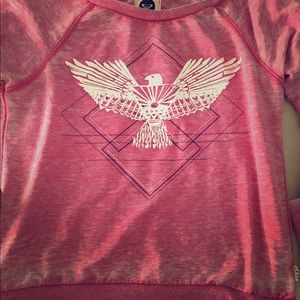 Distressed Roxy sweat shirt